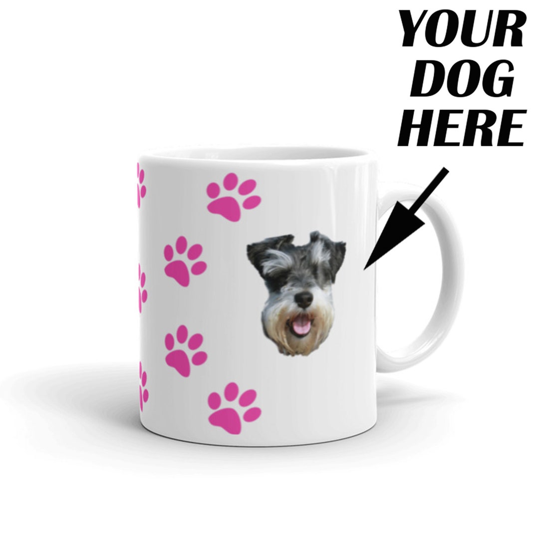 Personalized Mugs With Picture of Your Dog, Customized Mug With Your