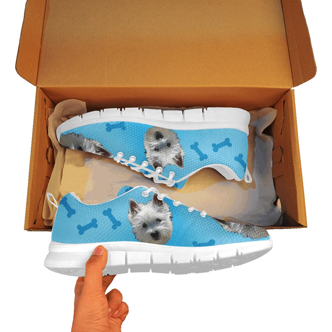 Custom sneakers Photo sneakers Personalized dog photo Etsy