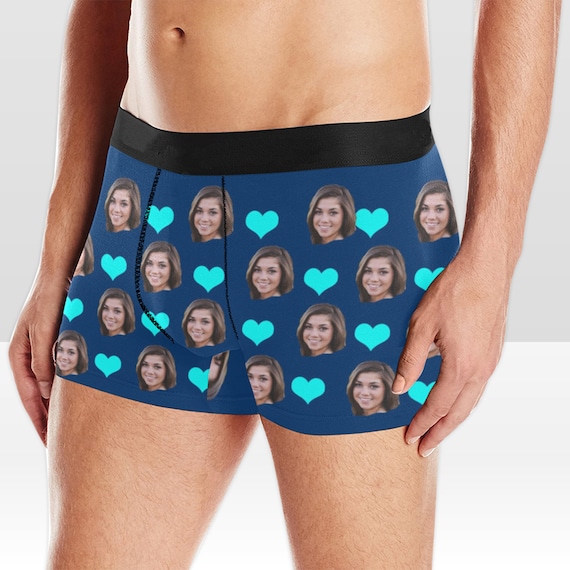 Personalized Boxers Briefs With Picture, Custom Underwear, Briefs With  Photo, Gift for Husband Boyfriend, Wedding Gift, Valentine's Day Gift 