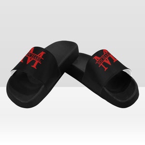 Personalized Slide Sandals, Custom Flip flops, Monogram Slippers, Custom Name Sandals, Valentine's Day gift for her, Christmas gift image 8