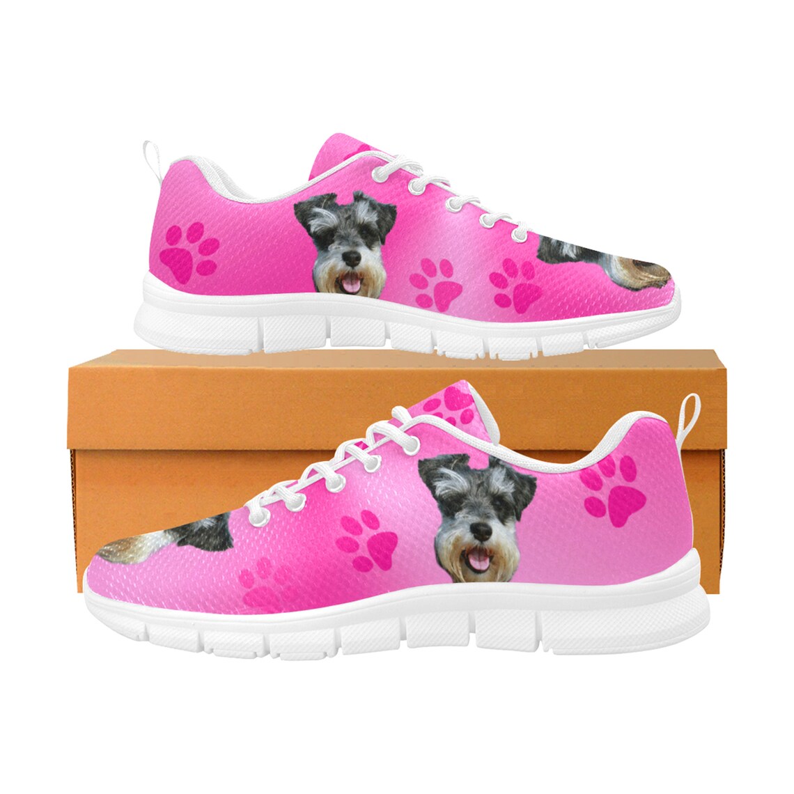 Custom sneakers Photo sneakers Personalized dog photo Etsy