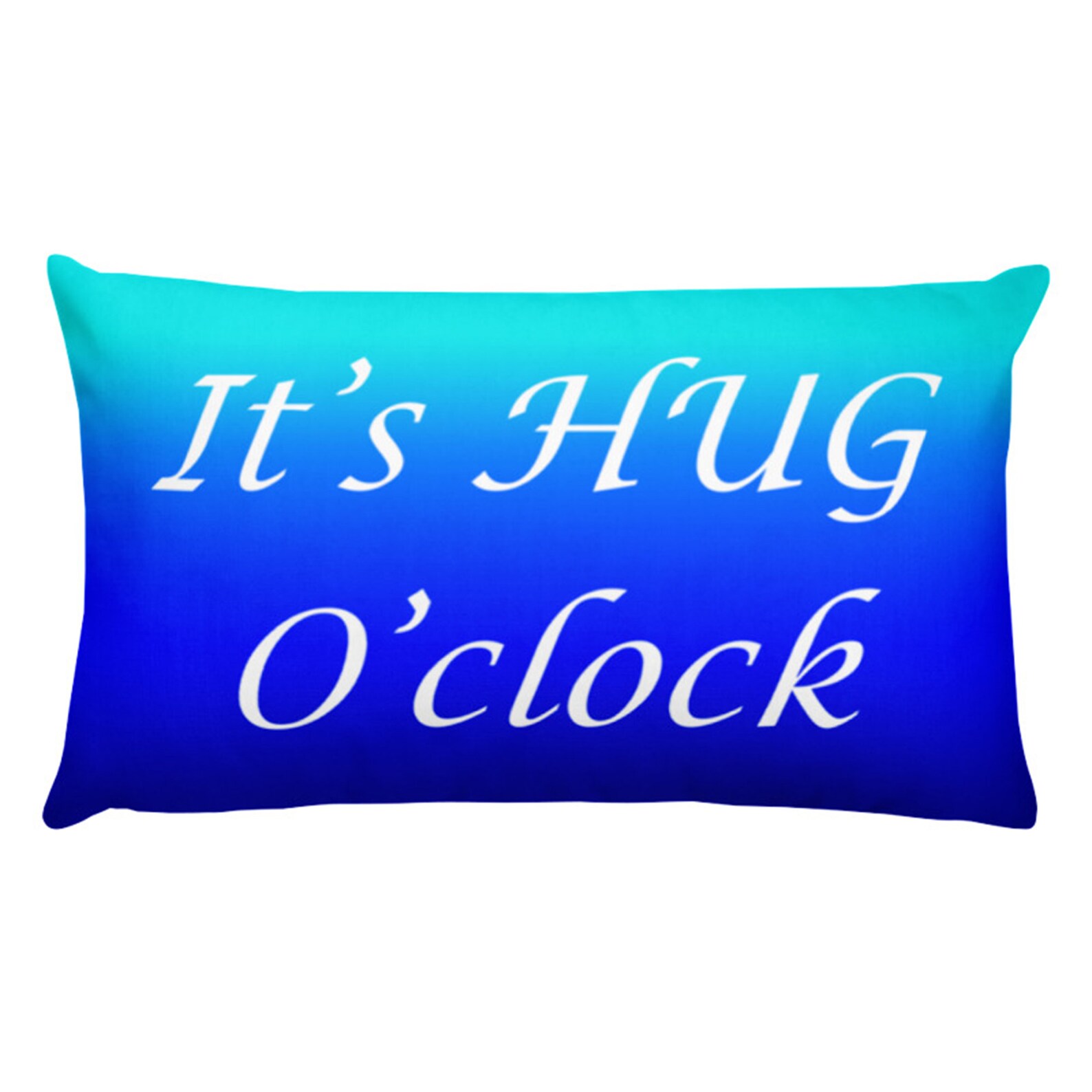 Decorative pillow Pillow with saying It's hug Etsy