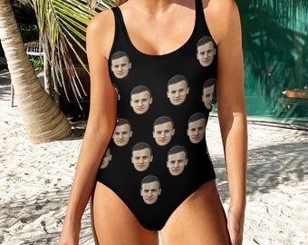 Bachelorette party Swimsuit, Custom face One Piece Bride to be Swimsuit, Bachelorette Swimsuits, Bride Squad Swimsuit, Bridal Shower