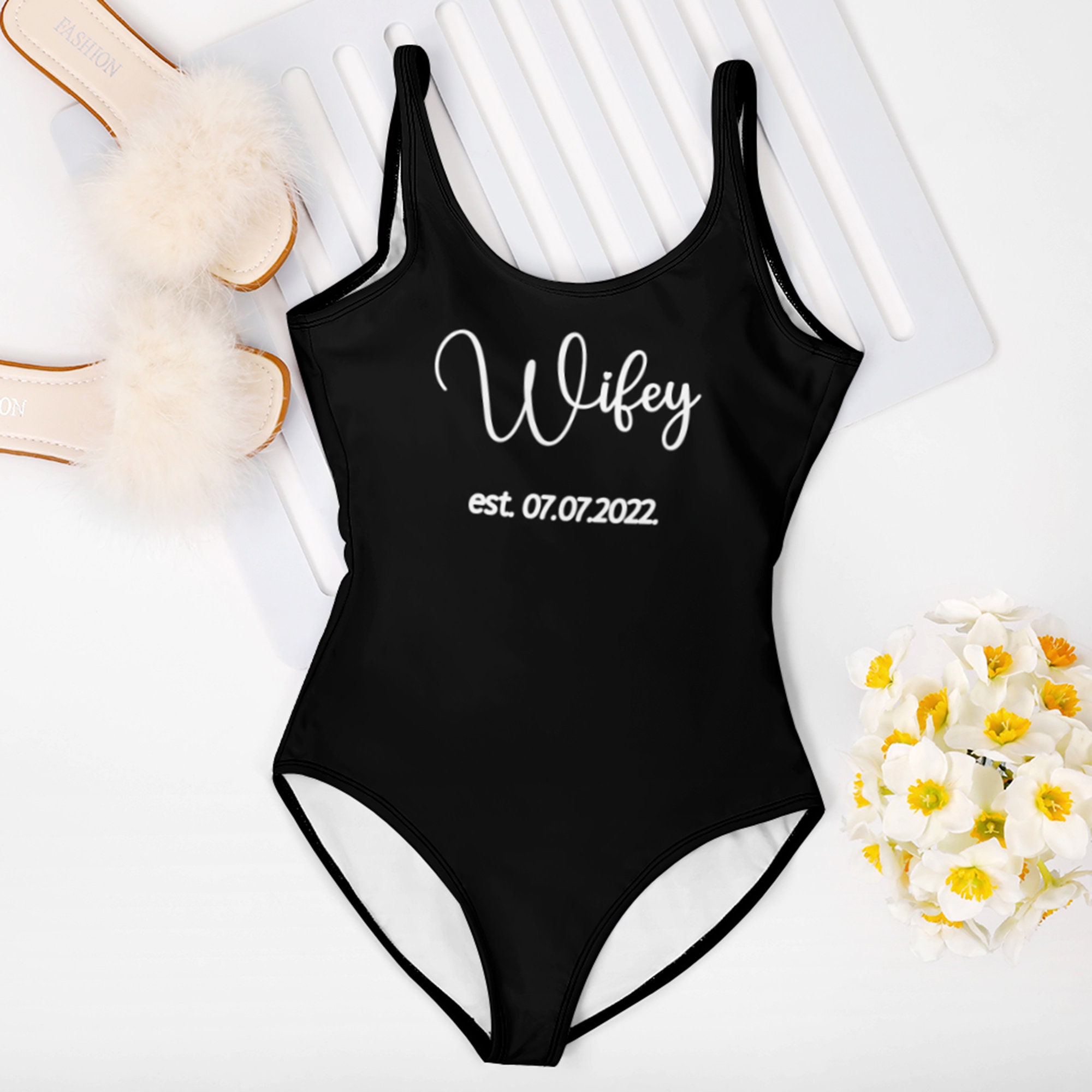 Custom Face Swimsuit, Bachelorette Party Swimsuit, Honeymoon One Piece Bride to be Swimsuit, Bachelorette Swimsuits, Bride Squad Swimsuit