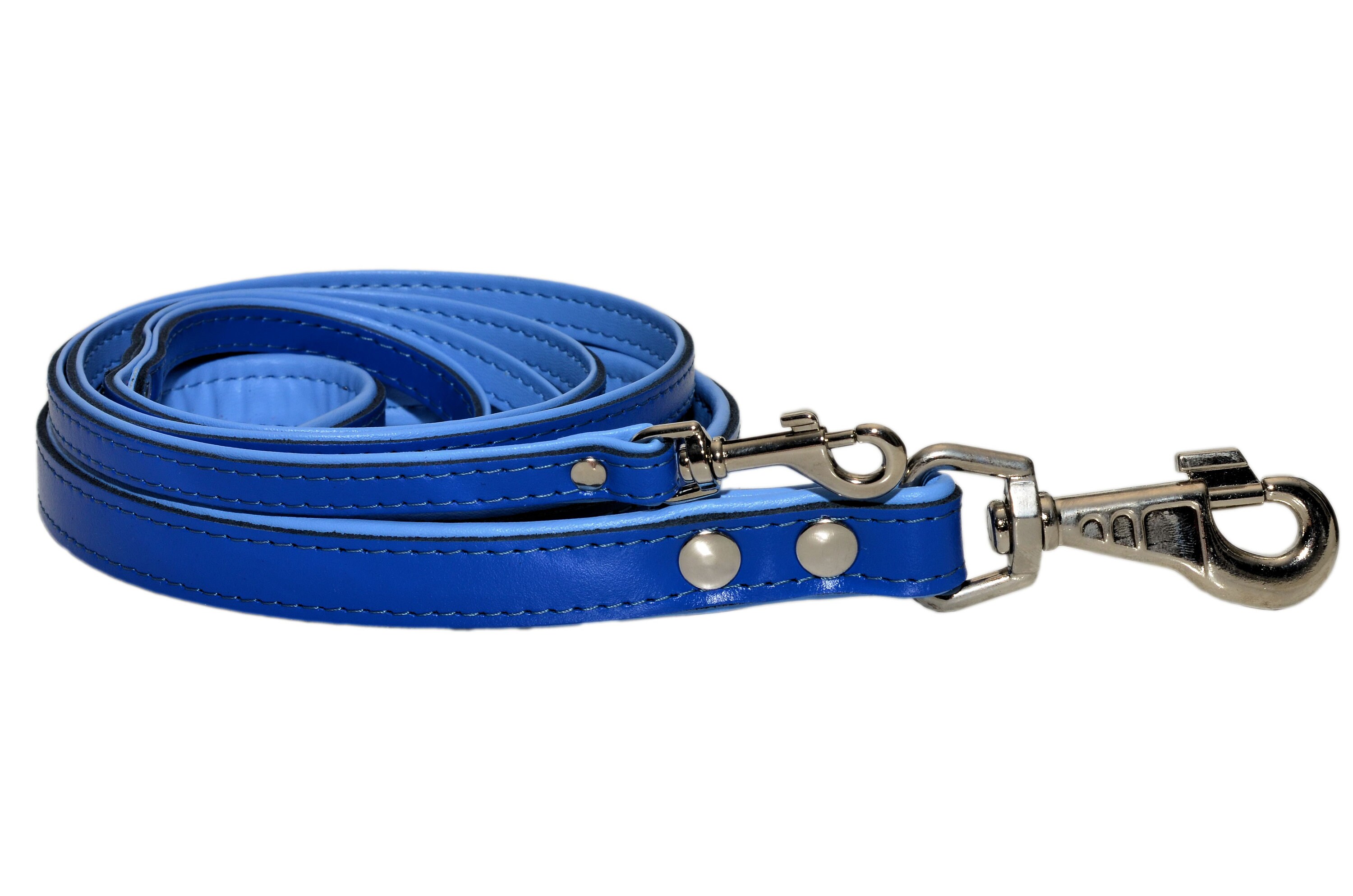 Real Soft Leather Dog Leads Leashes Color Padded Handmade Etsy UK