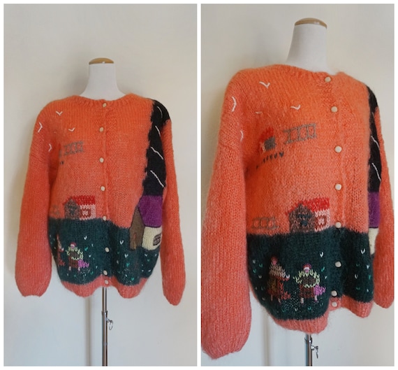 RARE Handmade Vintage Folk Cardigan | Alpine Cardi