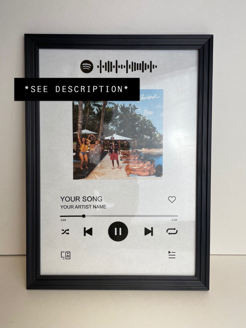 spotify music picture frame spotify music picture frame
