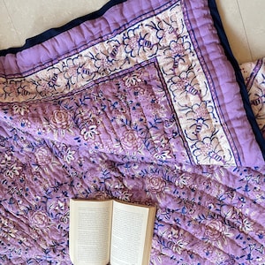 Vintage Kantha Quilt, Kantha Quilt, Kantha Bettdecke, Bettüberwurf, Gudari, Handgemachter Quilt, Baumwoll Quilt, Queen Quilt, Reversible Quilt