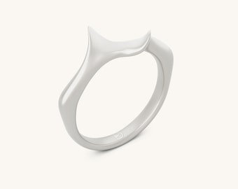 Wave Stacker - Bague en cascade minimaliste