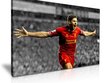 STEVEN GERRARD LIVERPOOL FC HORLOGE DE TABLE EDITION LIMITEE LES LEGENDES DU FOOTBALL