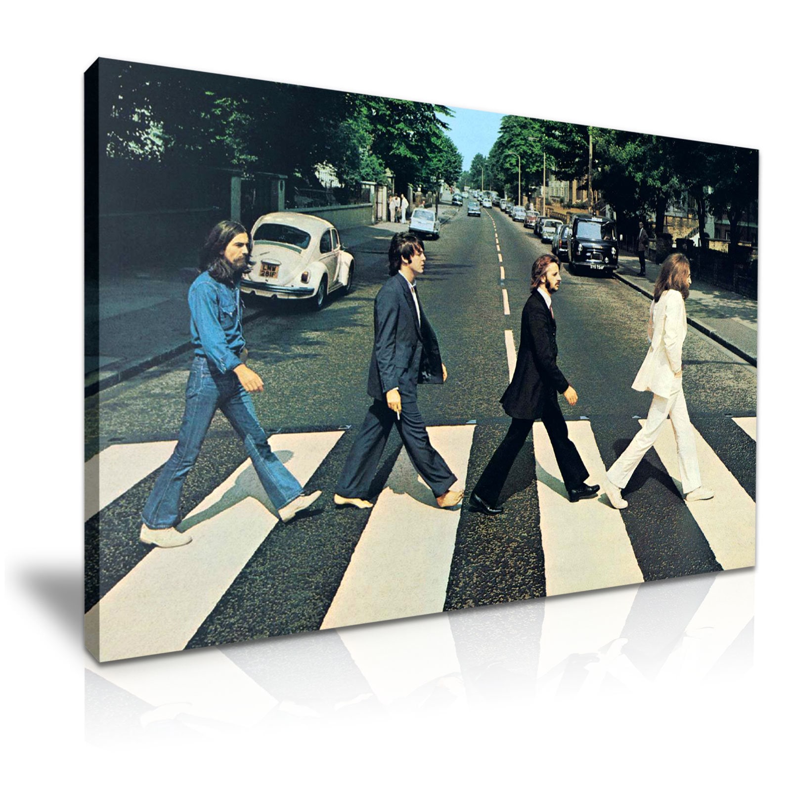 The Beatles Abbey Road Stretched Canvas Box ~ More Size - Etsy UK