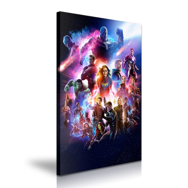 Avengers Canvas Etsy UK