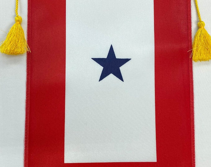 Blue Star Flag Print With the Soldier's Mother Creed - Etsy