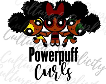 Black Powerpuff Girl Etsy Black Powerpuff Girl Etsy