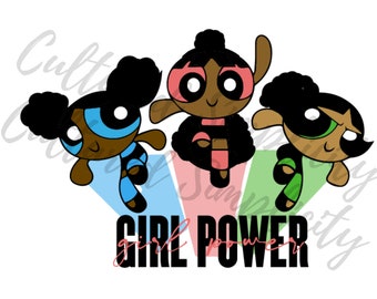 Black Wallpaper Cute Power Puff Girls - Baddie Powerpuff Wallpapers