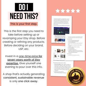 Kit de démarrage Etsy Success de 3 mois et plus - Comment vendre sur Etsy, guide de vente Etsy, guide de la nouvelle boutique Etsy, lot de produits numériques DPP, produits MRR image 7