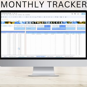 Freelancer template Google Sheets small business template small business bundle project management template client tracker spreadsheet crm image 5