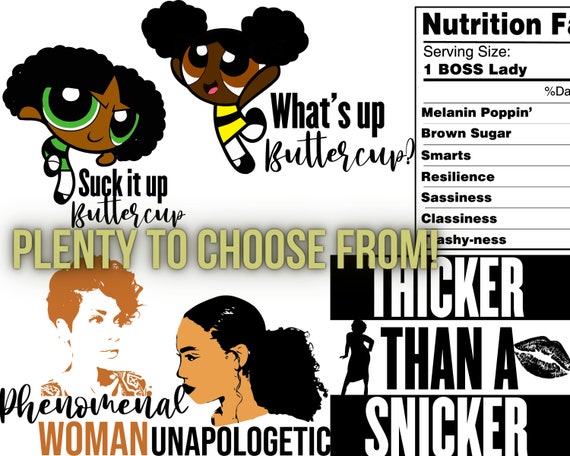 Brown Sugar Spice And Everything Nice Black Powerpuff Girls Etsy