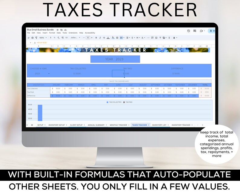 Freelancer template Google Sheets small business template small business bundle project management template client tracker spreadsheet crm image 4