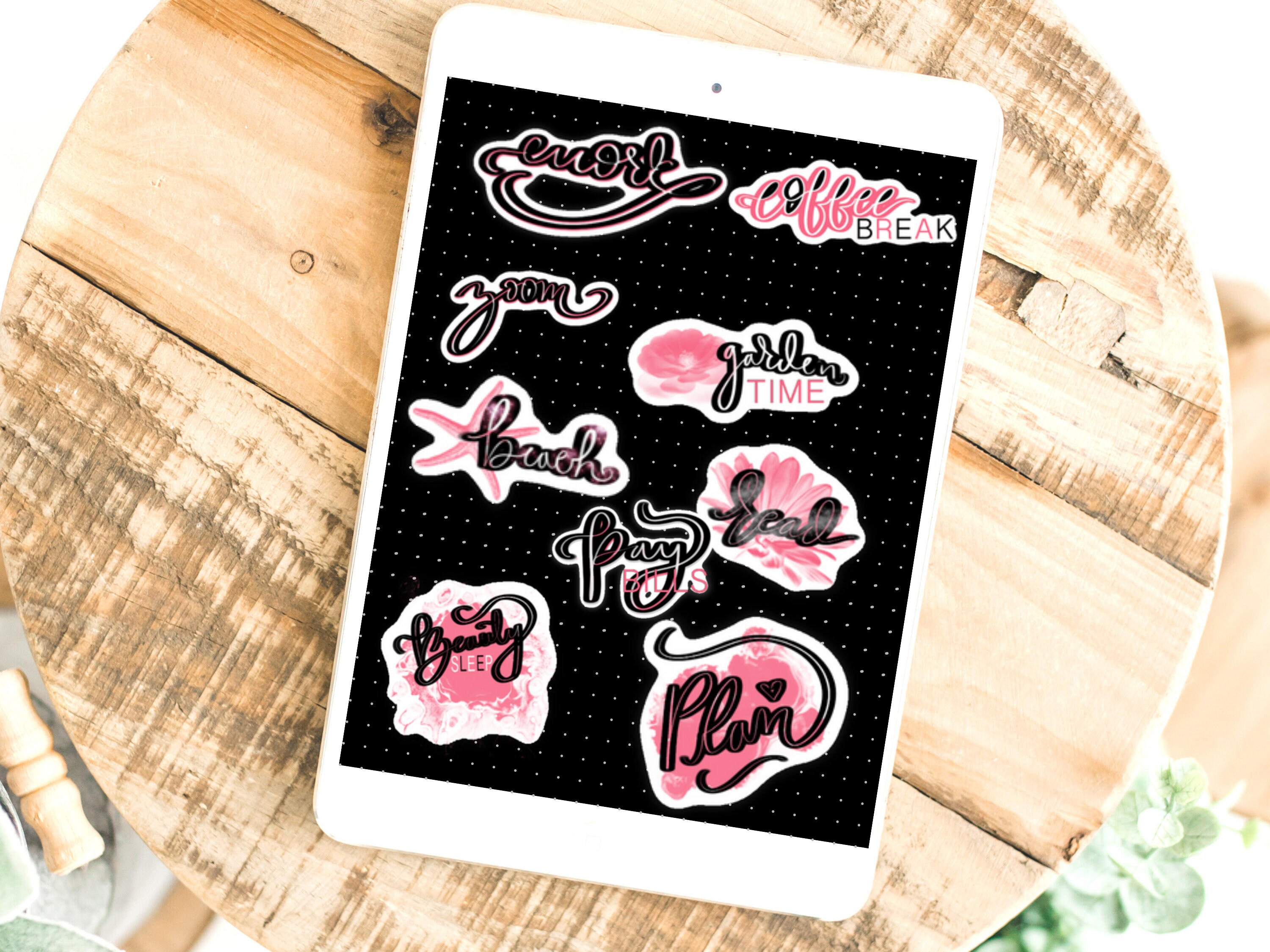 Black Girl Digital Stickers for Goodnotes Black Girl Stickers for Black ...