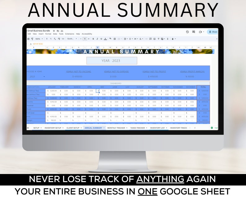 Freelancer template Google Sheets small business template small business bundle project management template client tracker spreadsheet crm image 7