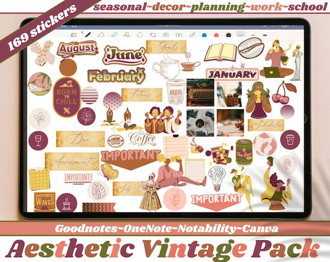 Digital stickers/planner
