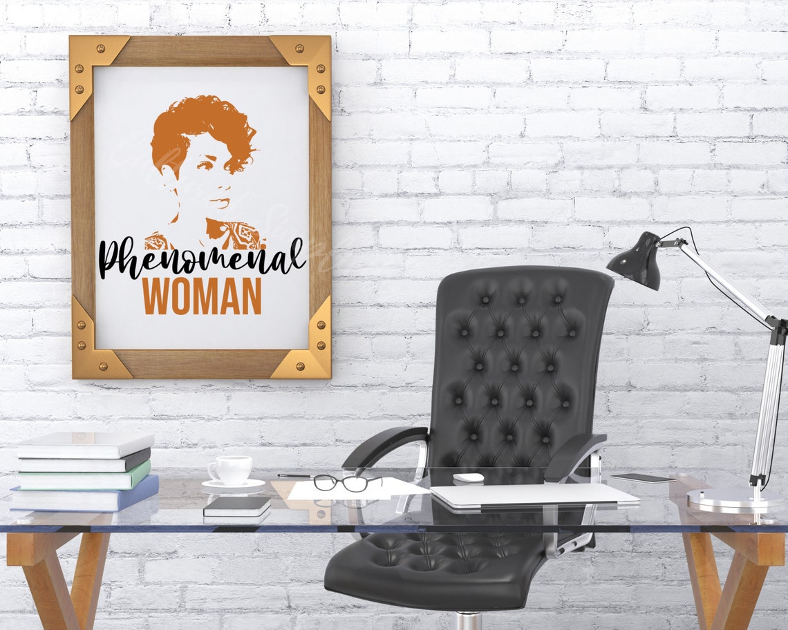 Download Maya Angelou Phenomenal Woman Black girl SVG Unbothered ...