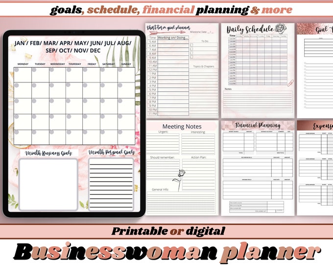Digital stickers/planner