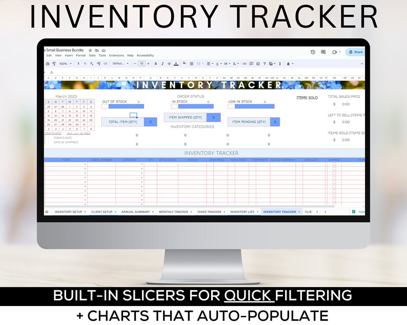 Freelancer template Google Sheets small business template small business bundle project management template client tracker spreadsheet crm image 8