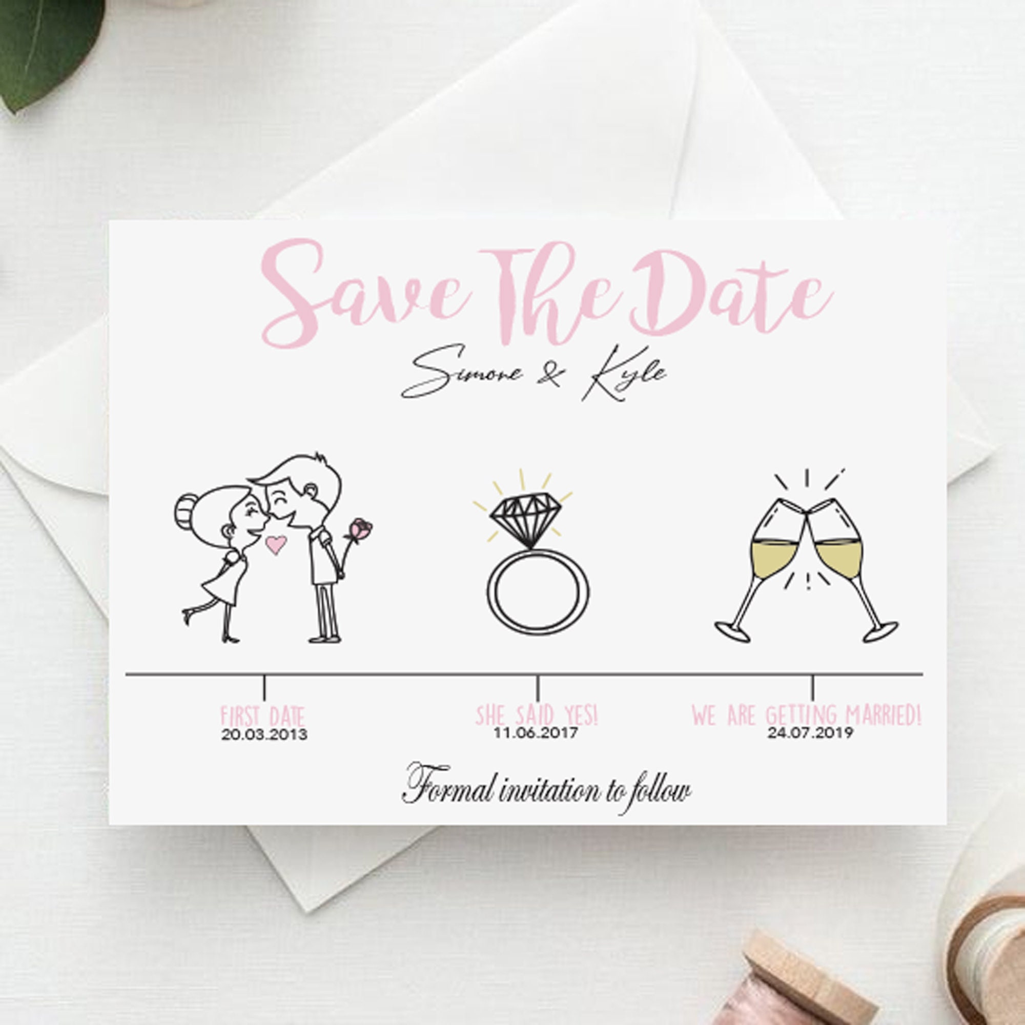 Save The Date Save The Date Cards Save The Date Wedding Etsy