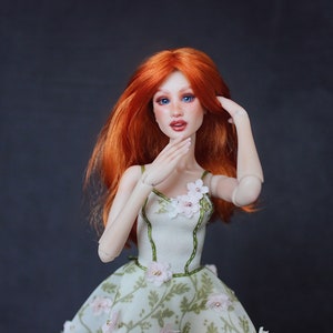 Full set ball jointed doll &quot;The first spring&quot; collection by Irena Barto