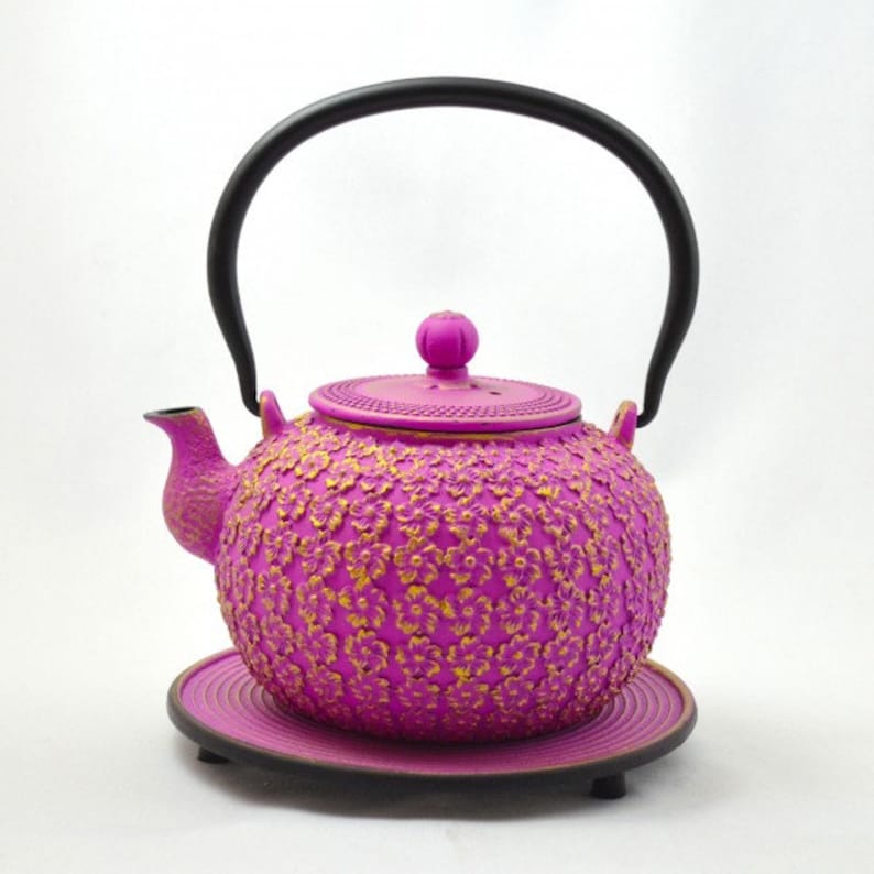 Cast iron teapot | Iron jug | Hana