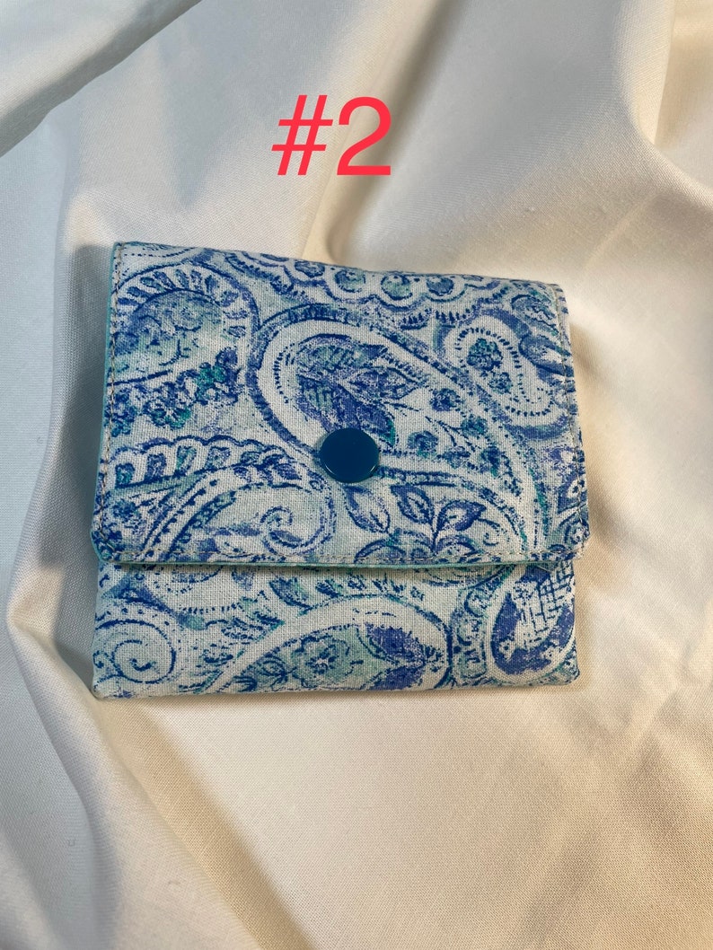 Accordion Style Card Holder, Multi Compartments Wallet, Card and Coins