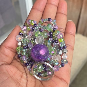 Beaded necklace lanyard- I Dream of Genie