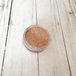 Medium Dark Warm Mineral Foundation - Loose Mineral Foundation - Natural Makeup - 19 Shades