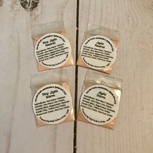 Mineral Foundation Skin Tone Match Samples - 4 Samples