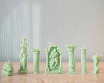 Colleseum candle set handmade with soy wax