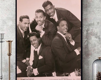 The Temptations /& the Four Tops Custom New Art Poster Print Wall Decor