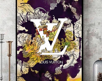 Louis Vuitton Decor Etsy