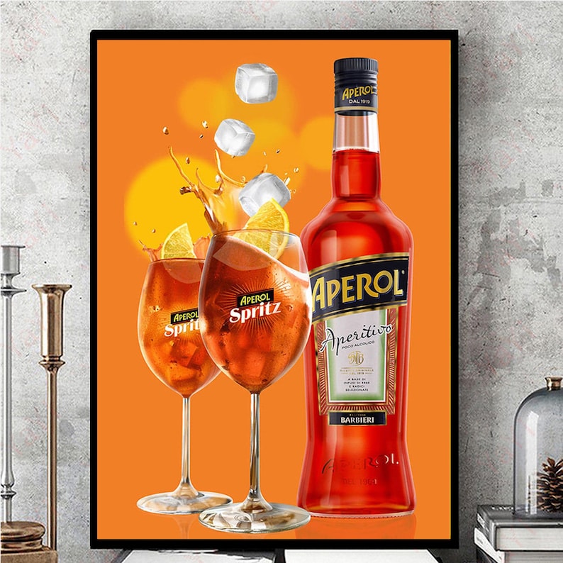 Пару постеров старой рекламы алкоголя. Апероль История,Алкоголь,Ликеры,Реклама