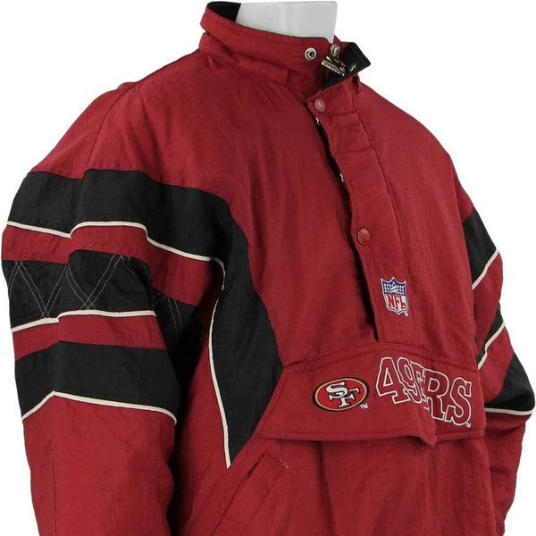 49ers 90s Starter Pullover Etsy