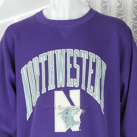 90s Vintage Northwestern University Collegiate Ru… - image 2