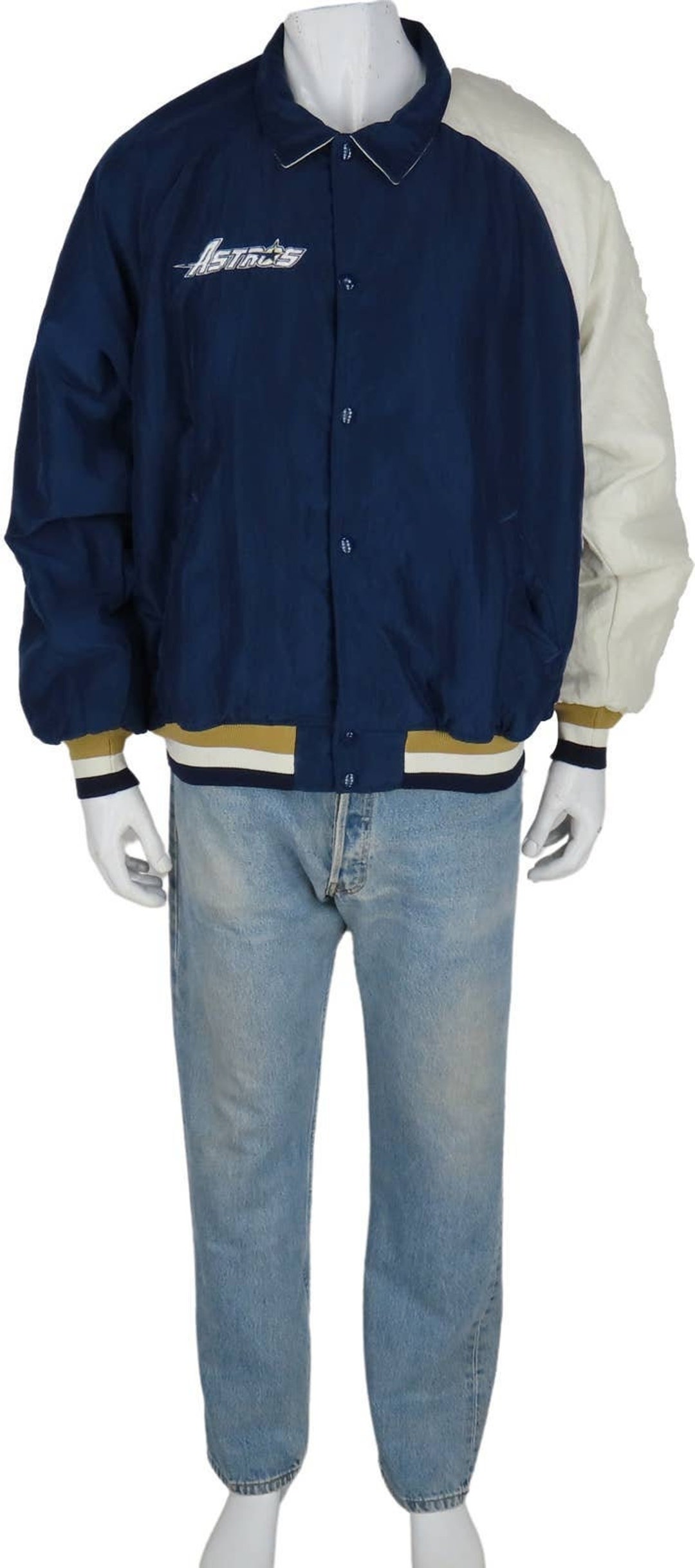 Astros 1994 Selena Blue and White Jacket