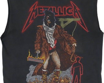 90s Vintage Metallica Pushead Unforgiven Executioner Concert