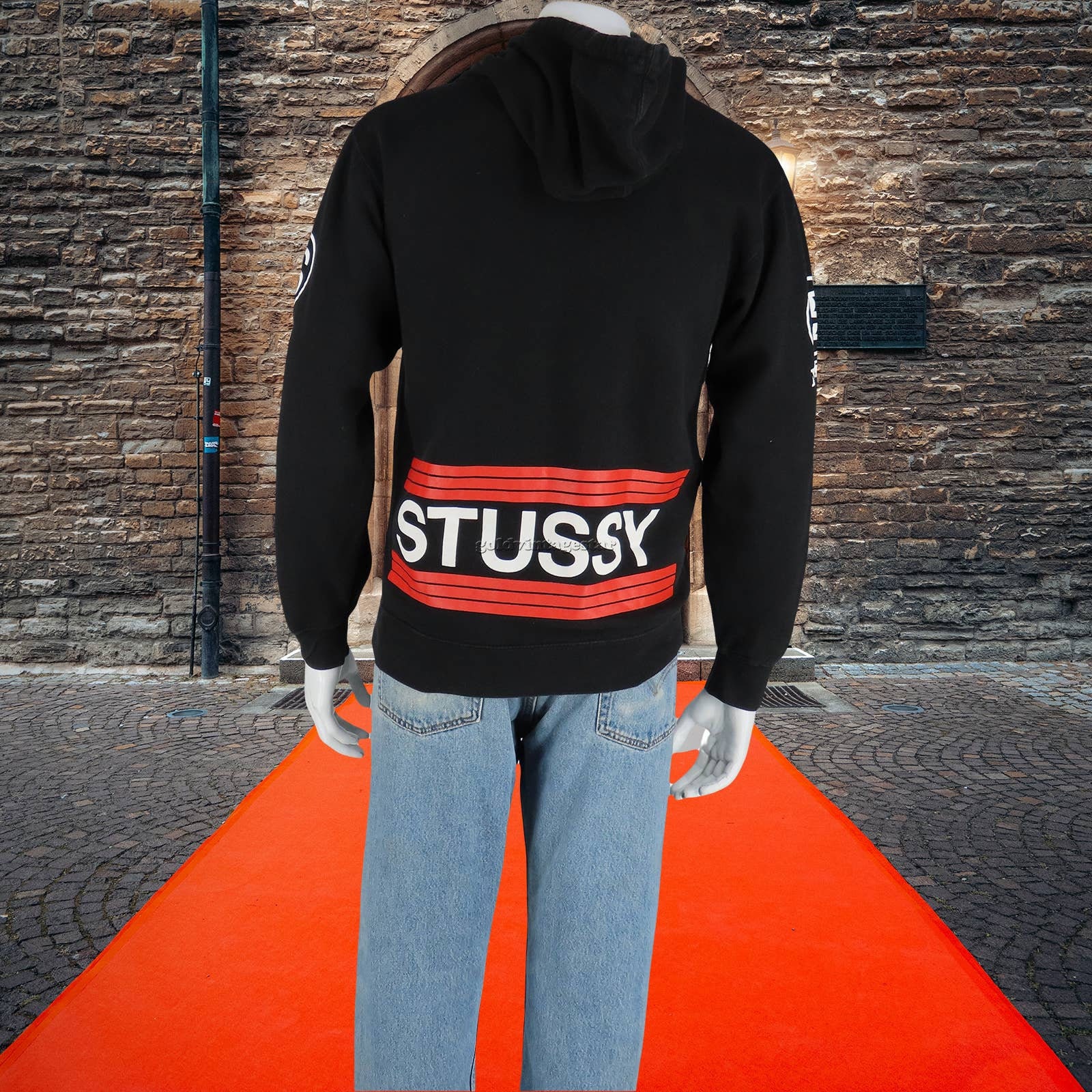 Stussy 🔥Rare🔥 STUSSY N4 Monogram LV Inspired Hoodie Zipper