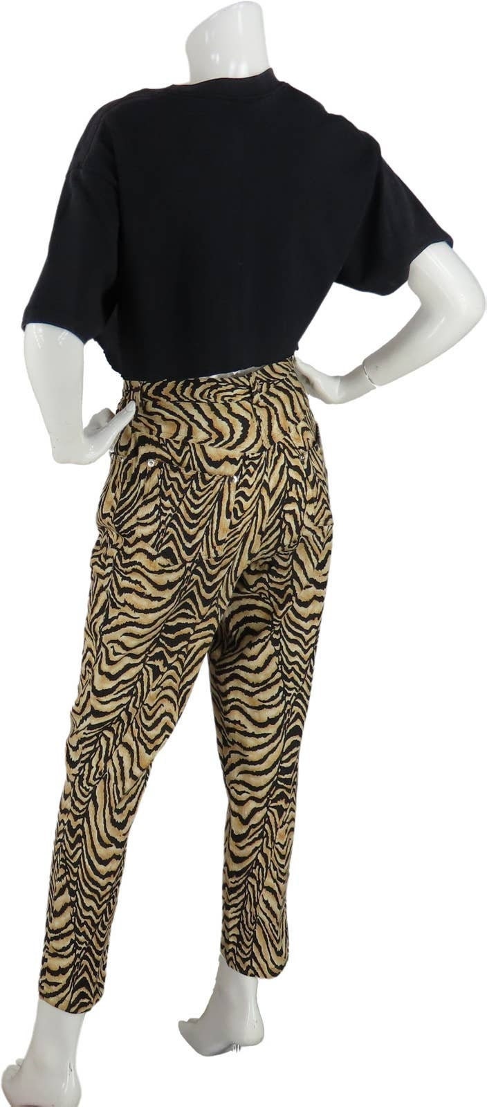 驚きの値段 超希少 SWEET-ORR STRIPED TROUSERS BLACK ワークパンツ