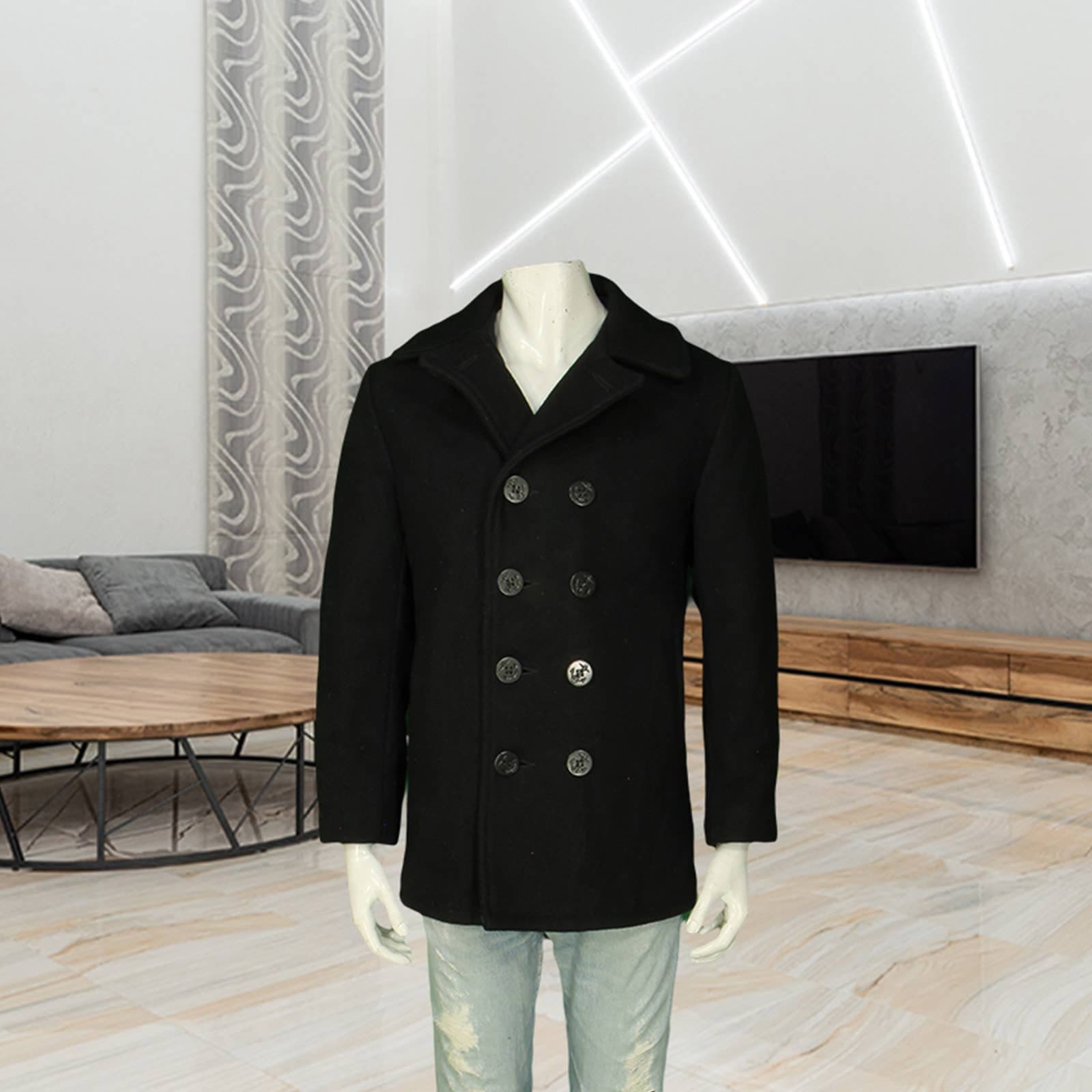 Us 740n Pea Coat - Etsy