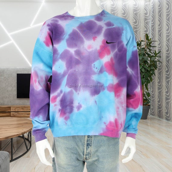 nike vintage tie dye sweatshirt