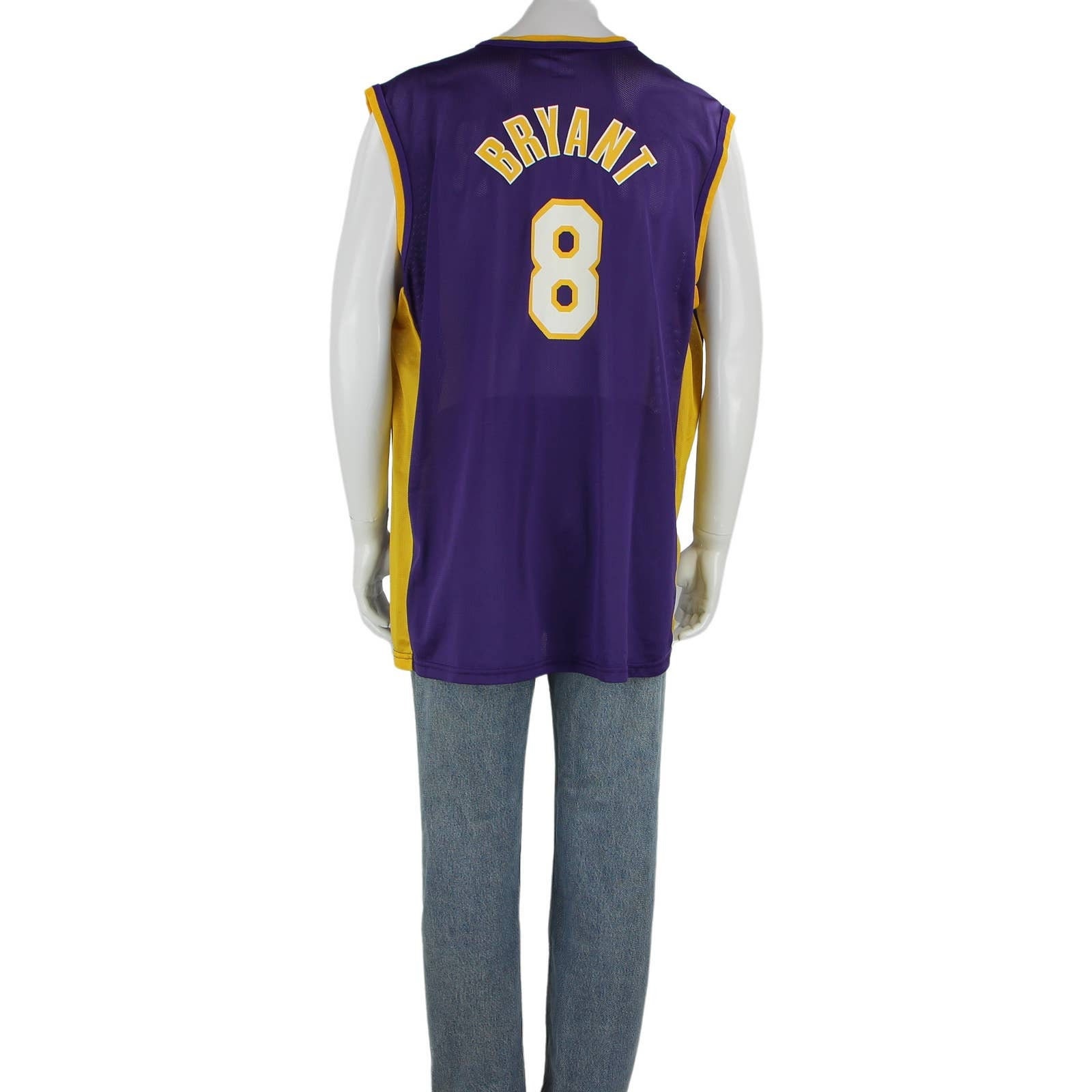 Vintage Champion Kobe Bryant Los Angeles Lakers #8 Black Alternate Jersey  52 XXL