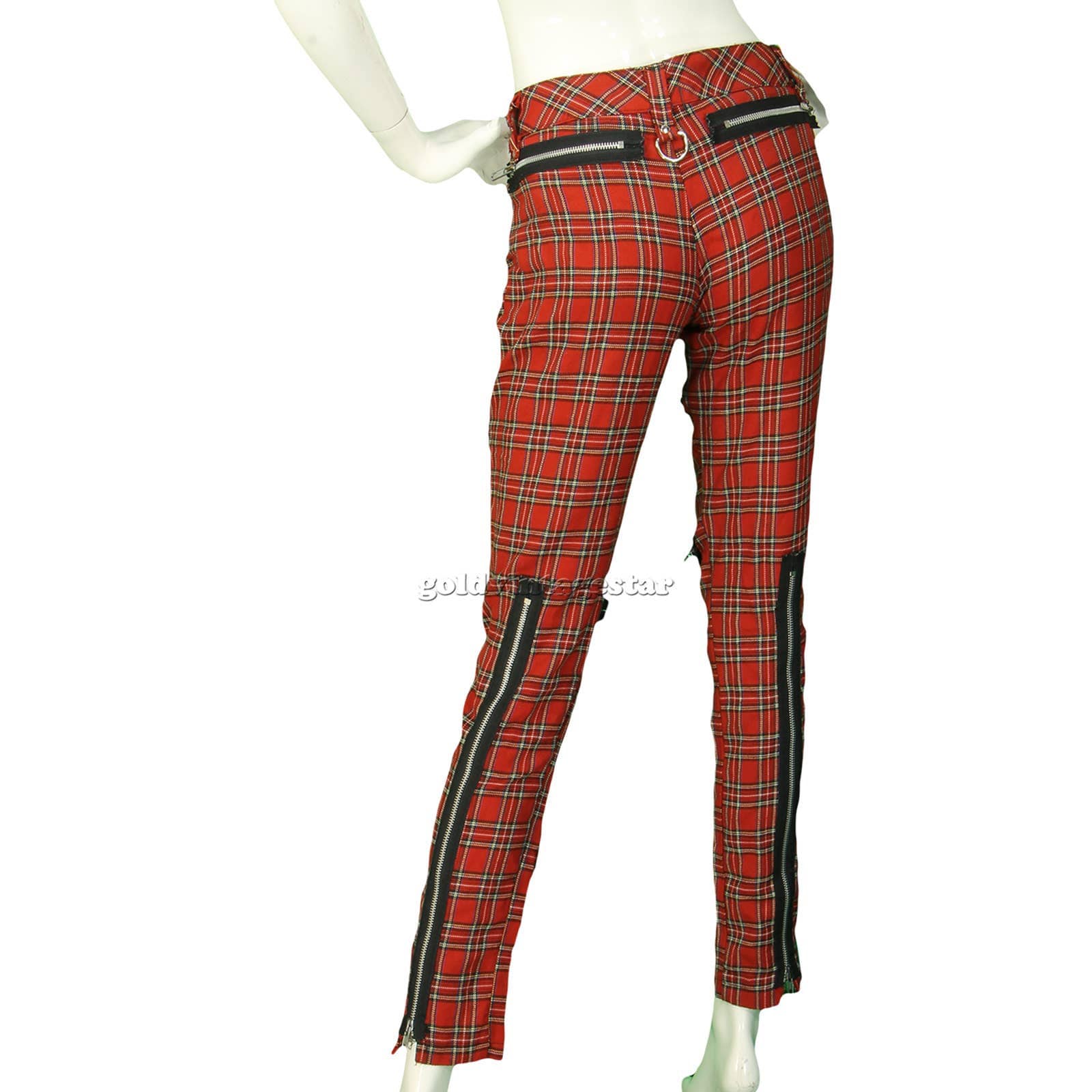 00s L.G.B. plaid coated skinny pants パンツ 00s L.G.B. plaid